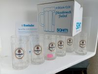 6 Stück Glasbierkrug Krombacher Pils Bier  alt aber neu OVP Hessen - Schlitz Vorschau