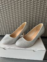 Silber Glitzer Pumps High Heels Abiball Niedersachsen - Schellerten Vorschau