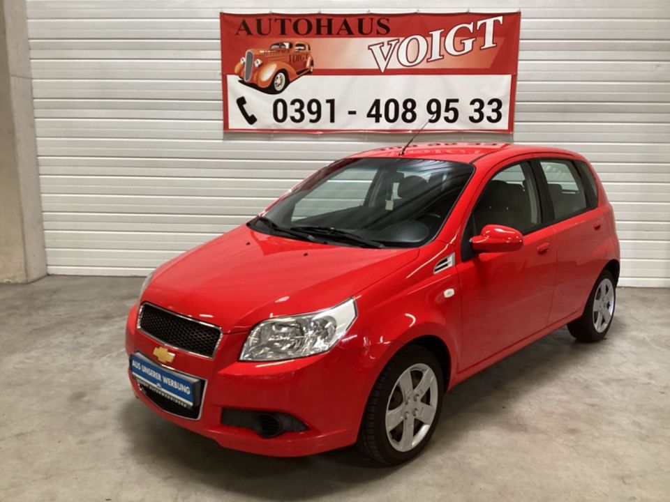 Chevrolet Aveo Schrägheck Klima Radio CD Zentralverriegel. in Magdeburg