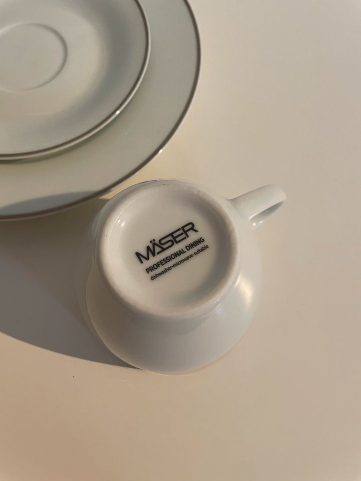 Mäser Kaffeeservice 18teilig mit Chromrand *Neu* in Wuppertal - Elberfeld |  eBay Kleinanzeigen ist jetzt Kleinanzeigen