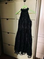 Abendkleid Ballkleid hochzeitgastKleid schwarz spitze neckholder Mitte - Tiergarten Vorschau