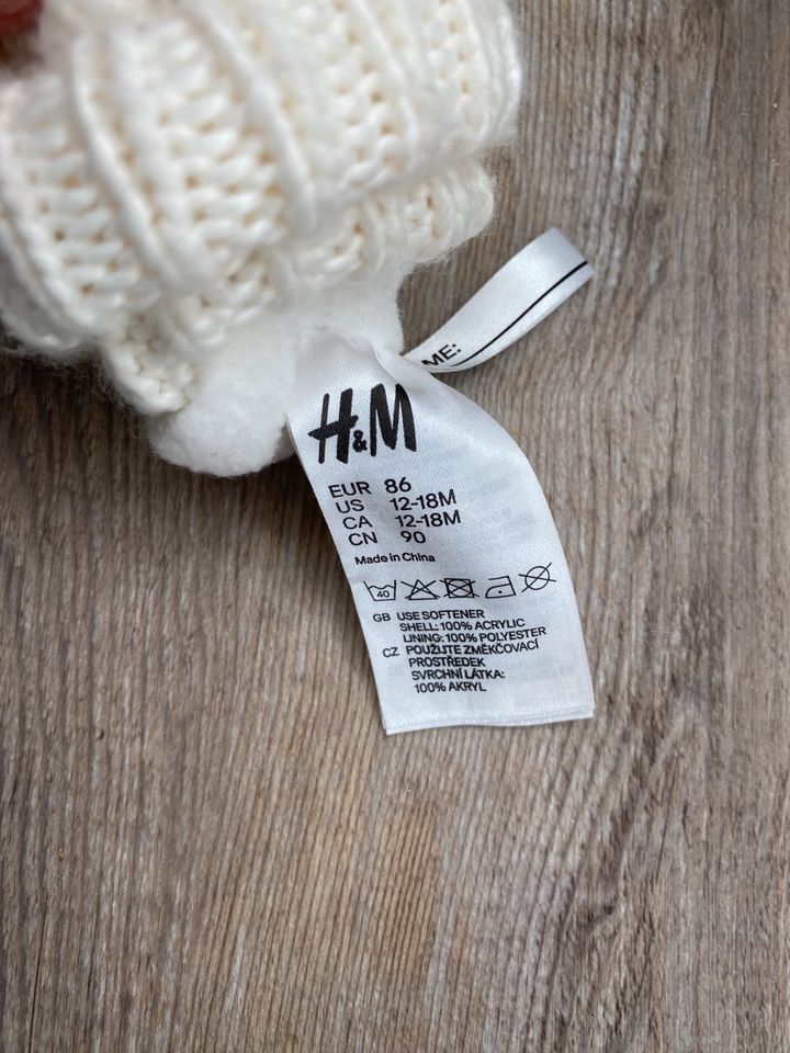 Strickhandschuhe H&M Gr. 86 ungetragen in Wulften