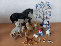 20 Tierfiguren, Pferde, Elche, Hunde, Enten, Katzen, Dekoration Hessen - Lohfelden Vorschau