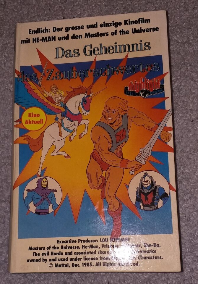 Suche VHS He-Man/Masters Of... Das Geheimnis des Zauberschwertes in Großholbach