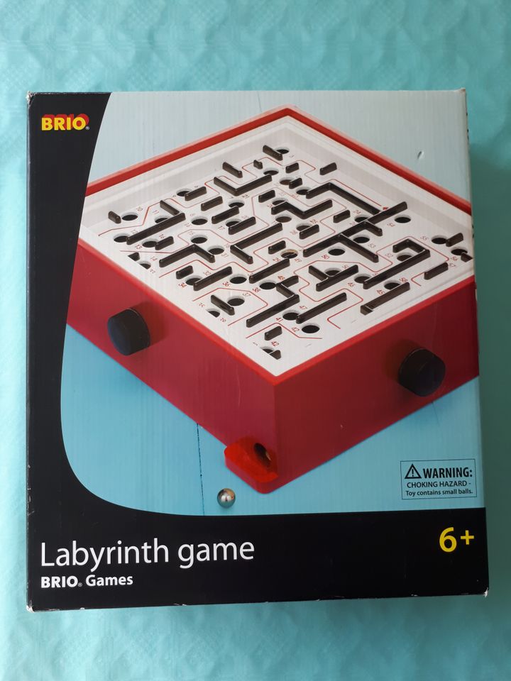 Geschicklichkeitsspiel - Brio Labyrinth mit 2 Übungsplatten in Uetersen