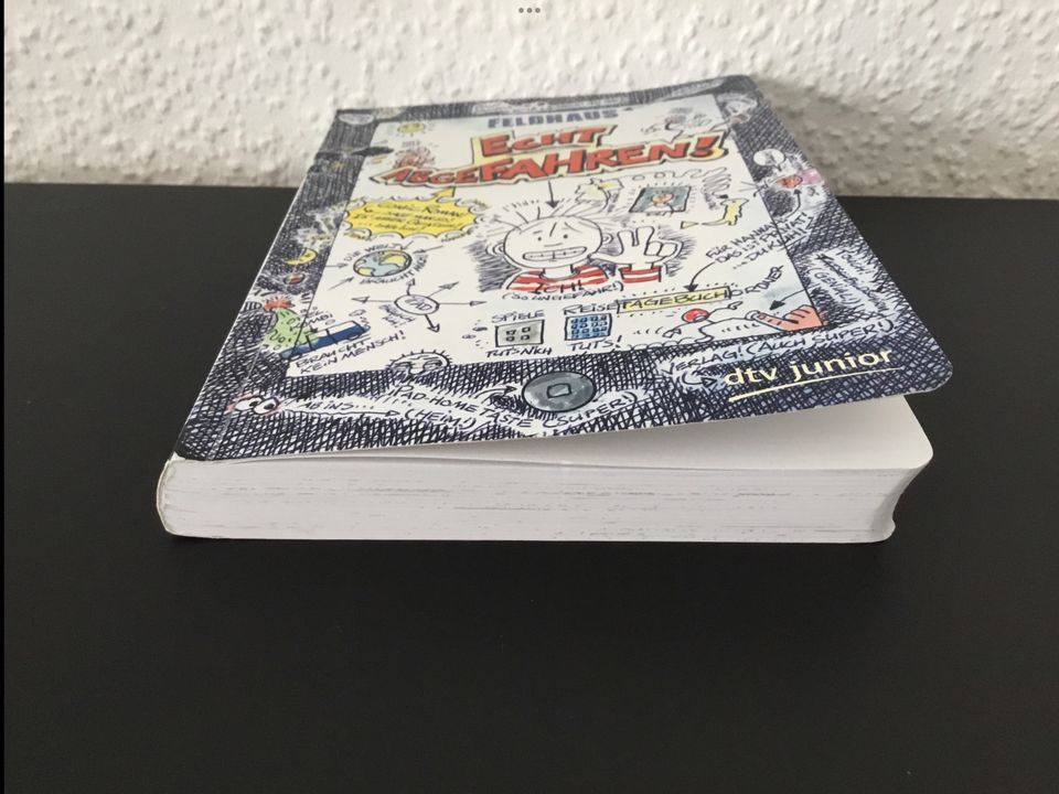 ECHT ABGEFAHREN Hans Jürgen Feldhaus Ein Comic Roman Buch in Essen