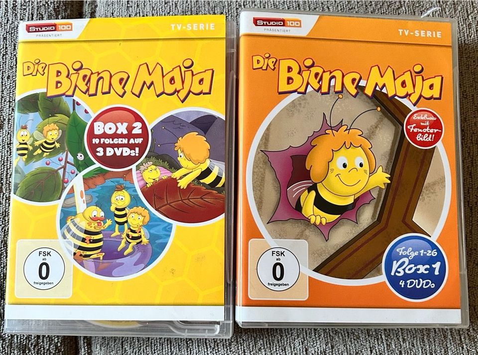 Biene Maja DVD 2 Boxen in Cottbus