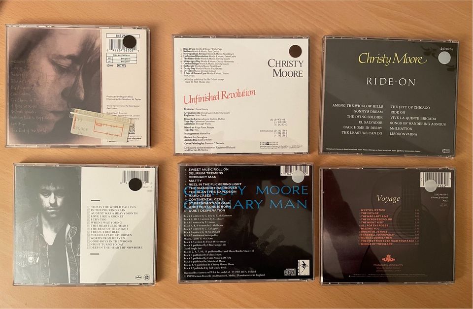 CD Sammlung Christy Moore, Bob Geldof in Eichstätt