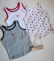 3er Pack Set Hemden Unterhemde Tanktops Achselshirts Next 110 116 Saarland - Nalbach Vorschau