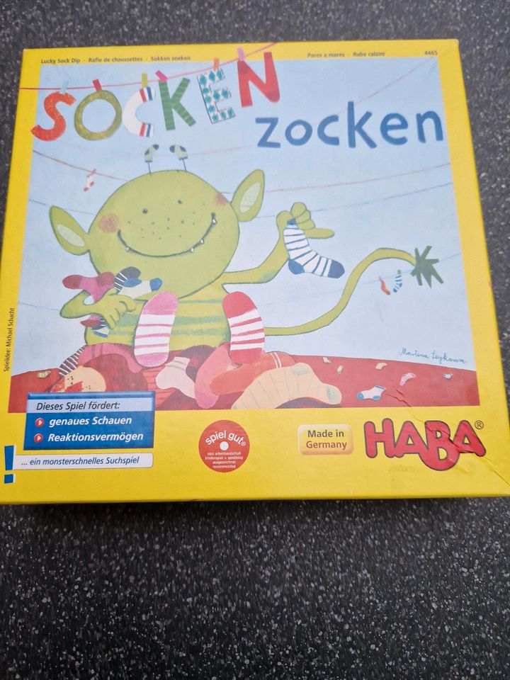 HABA Spiel Socken Zocken in Schneverdingen