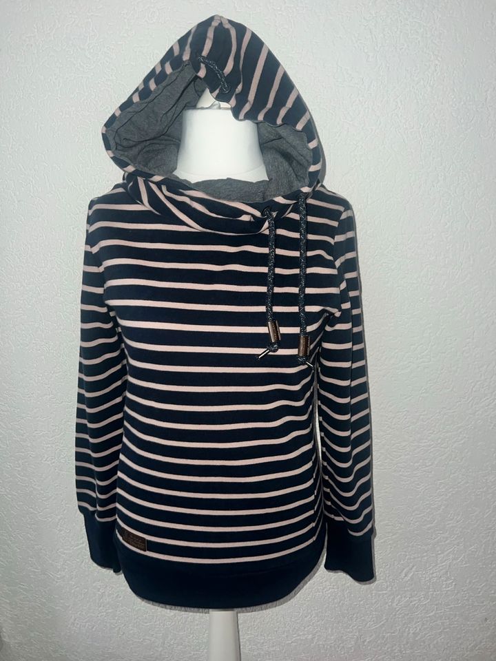 Ragwear Damen Sweatshirt mit Kapuze und Taschen Größe S in Görsbach