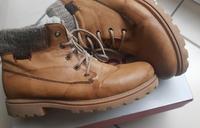 Rieker Trekking Stiefeletten/Boots Cognac Curry Senfgelb, Gr. 40 Saarbrücken - St Johann Vorschau