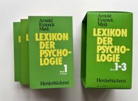 Lexikon der Psychologie - 3 Bde im Schuber/Arnold, Eysenck, Meili Dortmund - Innenstadt-Ost Vorschau