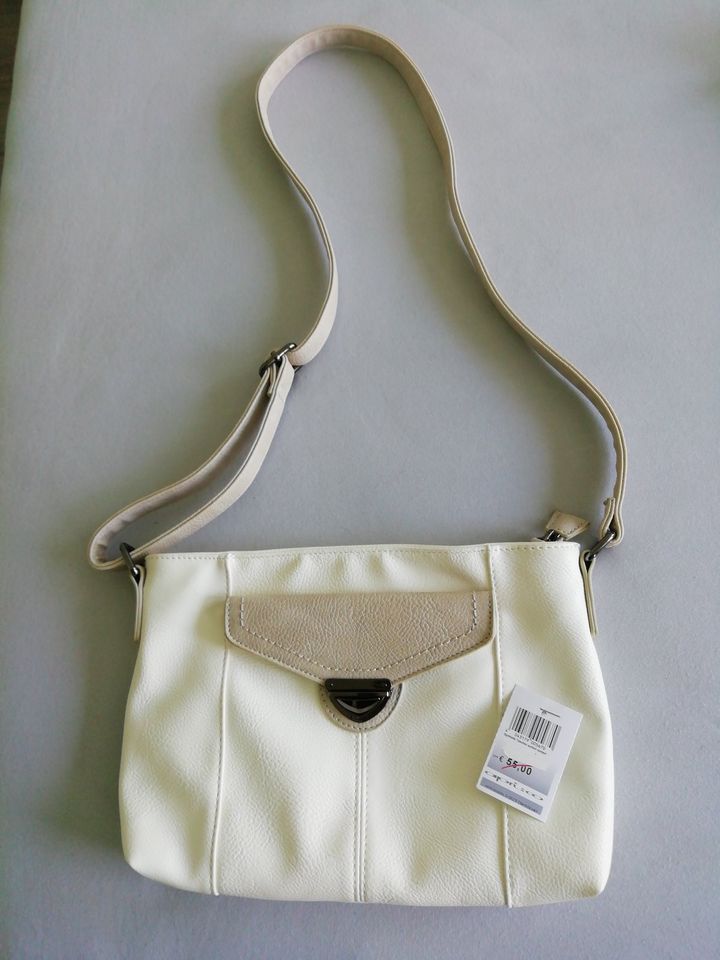 Neue Handtasche 'apri:co' zum Umhängen, beige/hellbraun in Poing