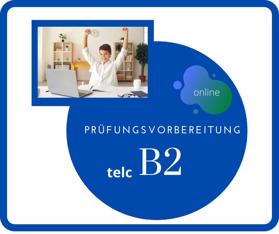 ✔️Optimale Prüfungsvorbereitung: telc Deutsch B2 | Online-Kurs in Düsseldorf