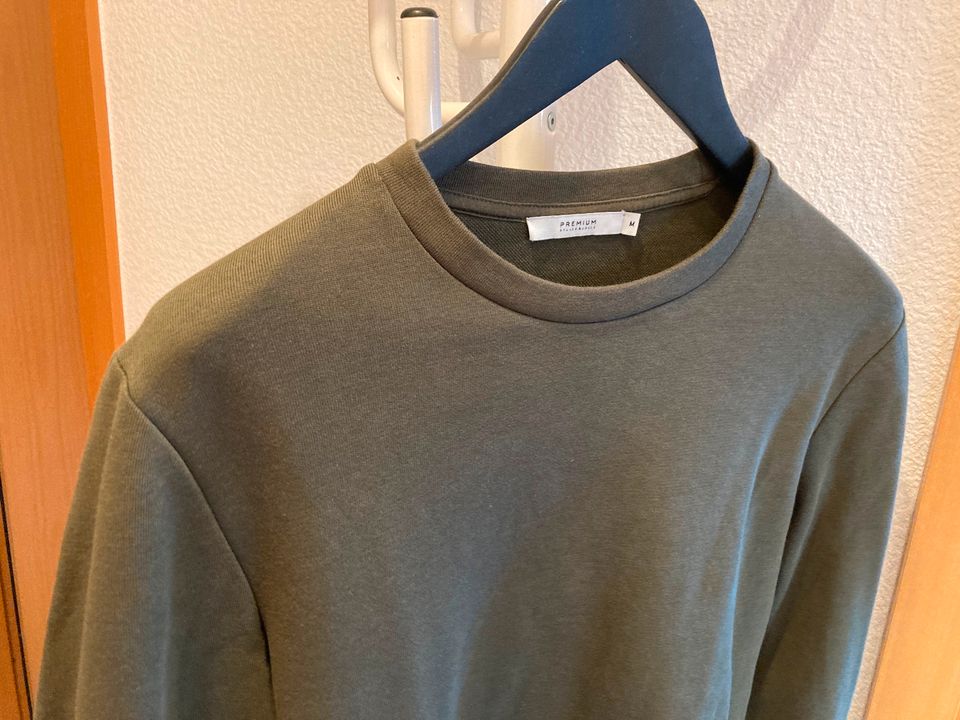 Jack and Jones Premium Herren Pullover dunkelgrün, Gr. M in Ilmenau