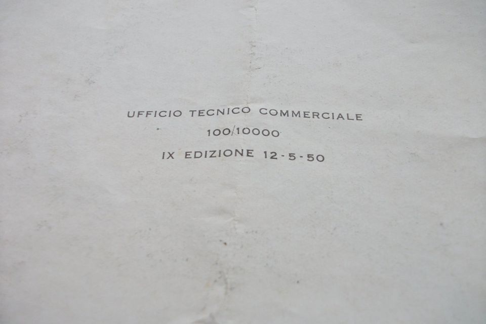 Vespa bacchetta Piaggio 1949 1950 Uso E Manutenzione manuale V13 in Berchtesgaden