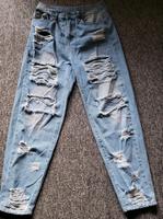 Shein Jeans Gr M 38 blau Löcher Brandenburg - Premnitz Vorschau