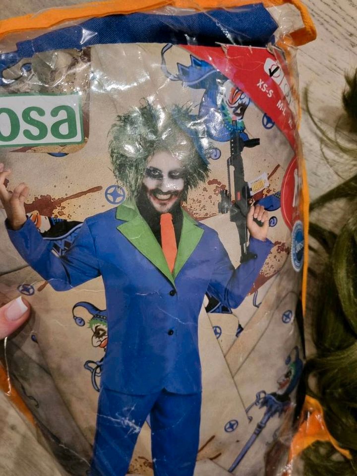 Joker Marvel Kostüm XS S Junge Party Karneval w.NEU böse Herren in Niederkassel