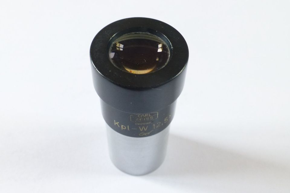 Mikroskop-Okular von Carl Zeiss West Kpl-W 12,5x, 23,2mm Steckø in Zossen-Zesch am See