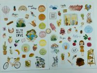 Sticker, bio, Früchte, Scrapbook, Bujo, Filofax, Gemüse Nordrhein-Westfalen - Rüthen Vorschau