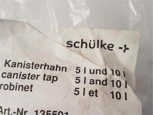 Schülke - Ausgusshahn DIN 55 - für 5 - 20 Liter Kanister - NEU in Hanau