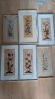 Vintage Wandbilder mit Trockenblumen oder gezeichneten Pflanzen Hessen - Marburg Vorschau