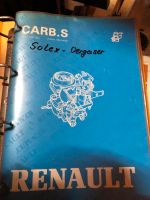 Reparaturhandbuch Renault CARB.S Solex Vergaser Bayern - Mammendorf Vorschau