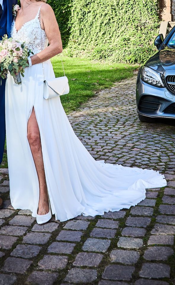 Brautkleid A- Linie von Marie Bernal in Seligenstadt