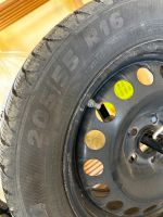 Platin Winterreifen 205/55 R16 auf Stahlfelgen Bayern - Welden Vorschau