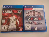 F12016 NBA2K17 PS4 Playstation 4 F1 2016 Kreis Pinneberg - Halstenbek Vorschau