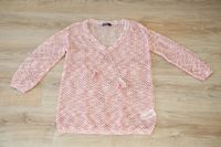 Damen Pullover Ajour Lochmuster Lochstrick rosa weiß S 38 40 Nordrhein-Westfalen - Königswinter Vorschau