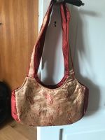 Handtasche rot / Gold Bayern - Starnberg Vorschau