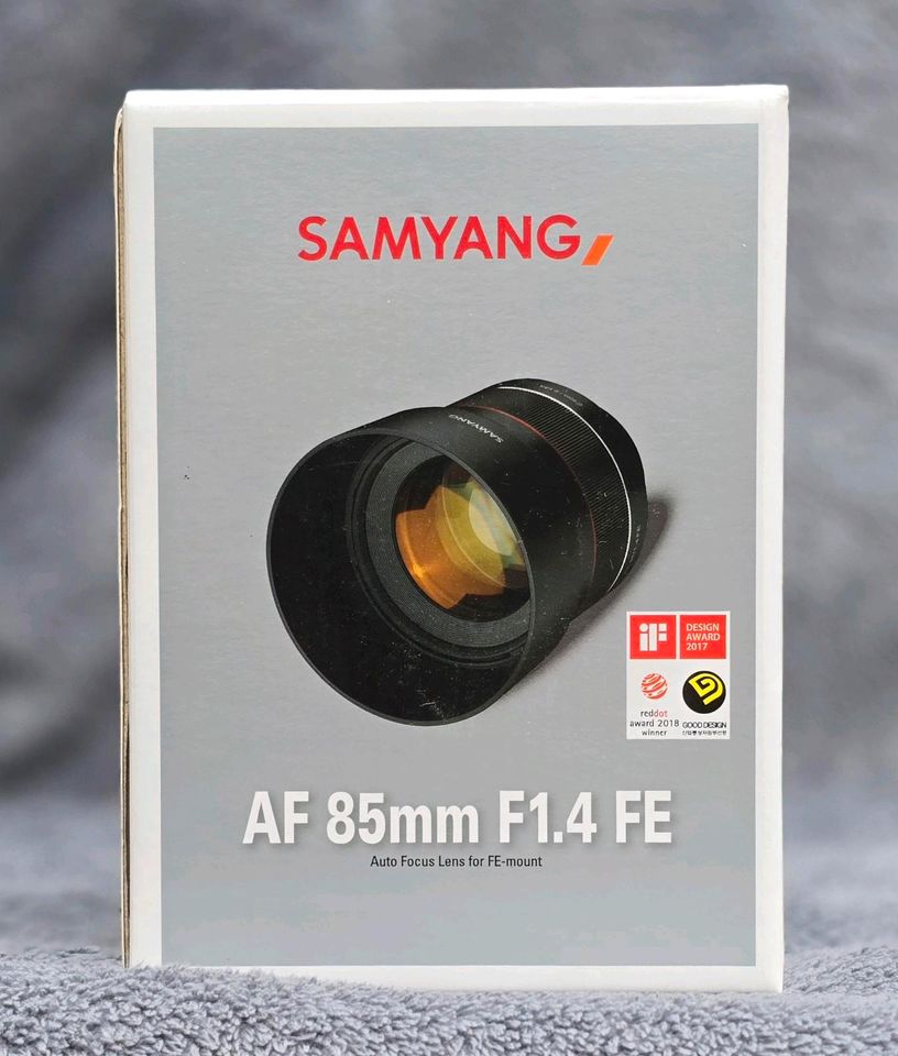Samyang 85mm F1. 4 AF FE für Sony E-Mount, wie neu!  APS-C und VF in Bad Zwischenahn