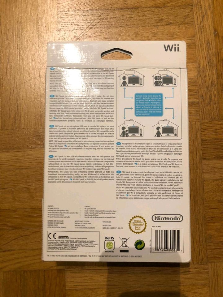 Wii Speak mit Originalverpackung in Esslingen