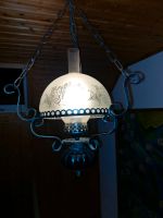 Lampe, Lampenschirm, Glas, Eisen, Blumenmuster Rheinland-Pfalz - Pronsfeld Vorschau
