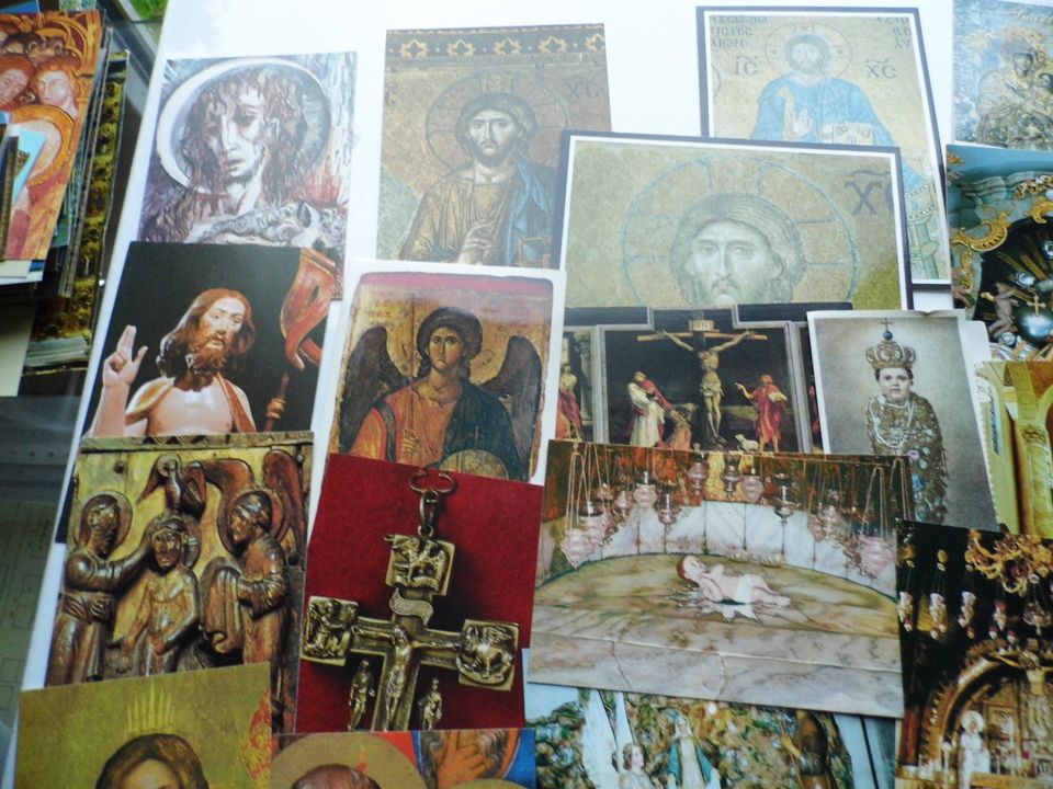 35+ verschiedene Postkarten Jesus Gottes Sohn neu ungelaufen in Morsbach
