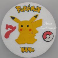 Tortendeko inspiriert von Pokémon Figuren Fondant Pokemon Baden-Württemberg - Eppelheim Vorschau