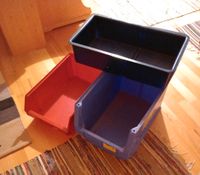 Plastikboxen Schütten Boxen komplett gg 1 RedBull einzutauschen Kr. München - Baierbrunn Vorschau