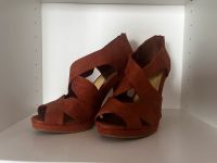 H&M Sandalen Schuhe Plateau Sandaletten High Heels braun 39 Bayern - Würzburg Vorschau