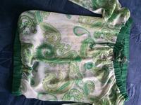 Bluse, Apart, weiß/grün, Gr. 36/38, kaum getragen, Carmen, Niedersachsen - Wolfsburg Vorschau