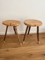 2 x Hocker Holz Deko Nordrhein-Westfalen - Hamminkeln Vorschau