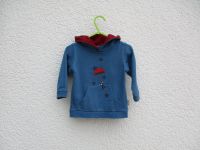 JAKO-O Langarmshirt mit Kapuze blau rot Aufdruck Tasche Junge 68 Baden-Württemberg - Ravensburg Vorschau