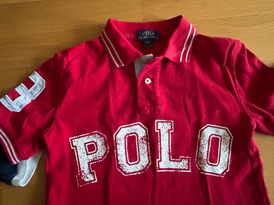 diverse Polo Ralph Lauren und Tommy Hilfiger Polo Shirts, Gr. 134 in Mannheim