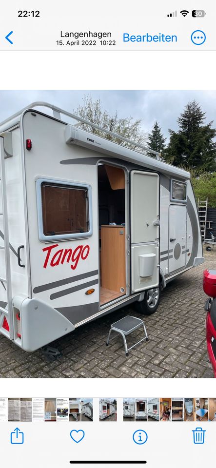 Wohnwagen Tango Typ 410 , Mover mit Solar, in Langenhagen