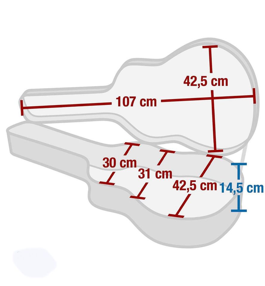 Gitarrenkoffer extra leicht in Medebach