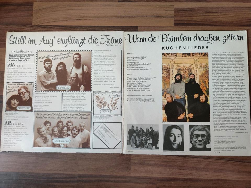 2 x Vinyl Küchenlieder, Amiga in Brandenburg an der Havel