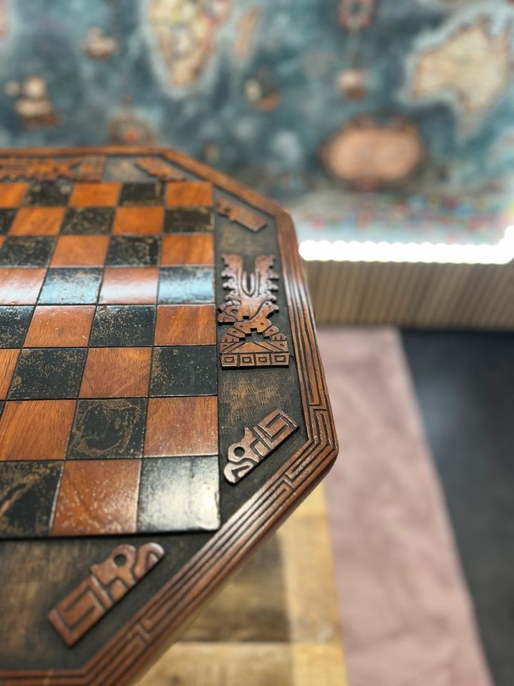 Seltener Schach Tisch spiel, lateinamerikanischer Herkunft in Wunstorf
