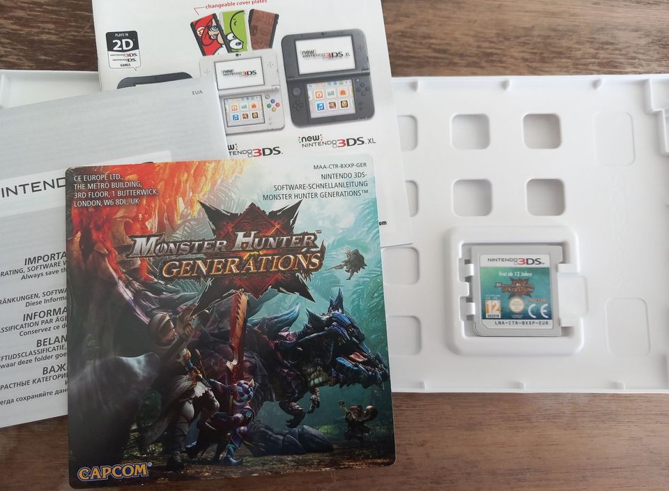 "Monster Hunter Generations" - Nintendo 3DS/2DS-Modul in OVP in Gondelsheim