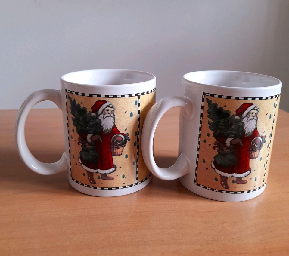 2 Weihnachts- Trinkbecher in Blender